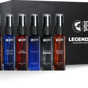 BEARDO Legendary Assorted Perfume Gift Set for Men | Long Lasting Fragrances