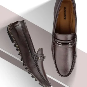 Blackyard  Faux Leather shoes Loafers For Men